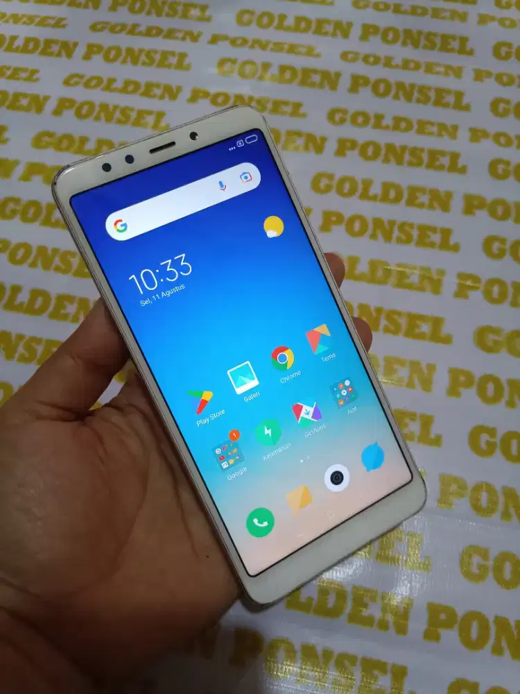 Redmi Mi5 Plus(16Gb/2Gb/4G)ori Golden Ponsel