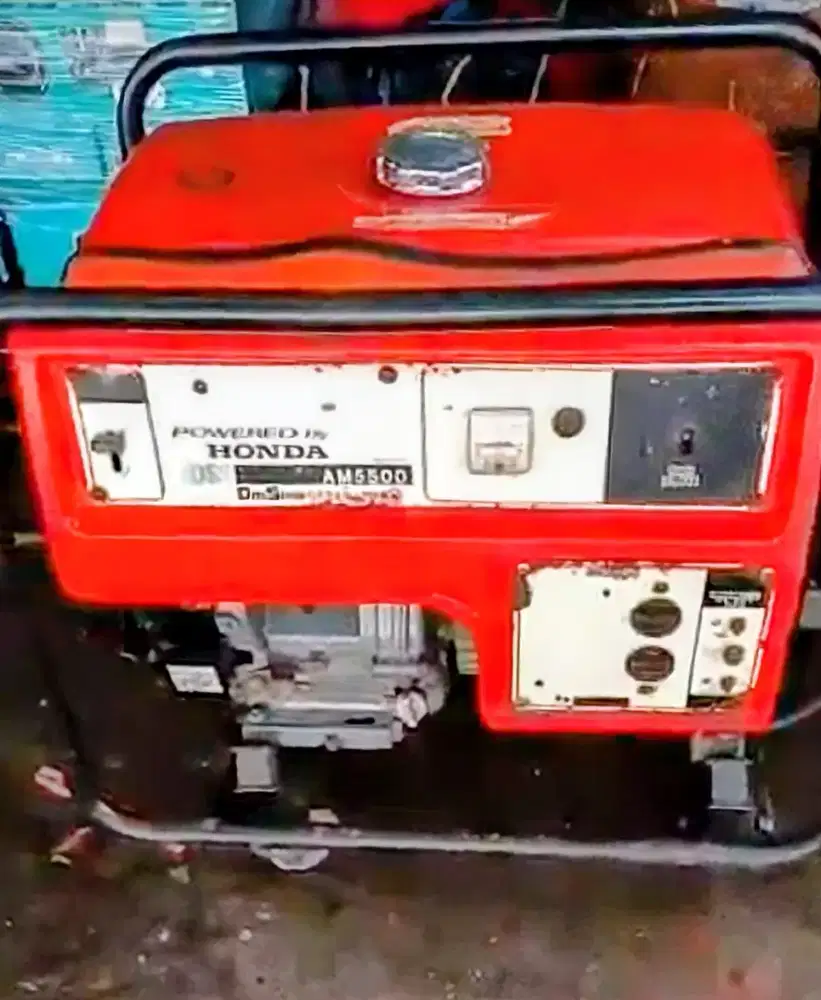 genset AM5500 WAT BEKAS
