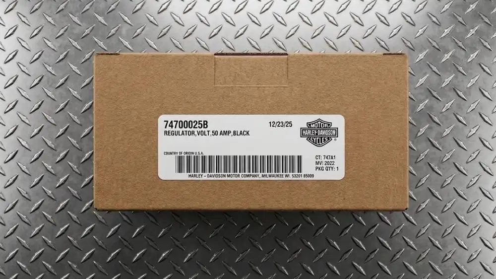HARLEY-DAVIDSON OEM REGULATOR,VOLT 50 AMP 74700025B