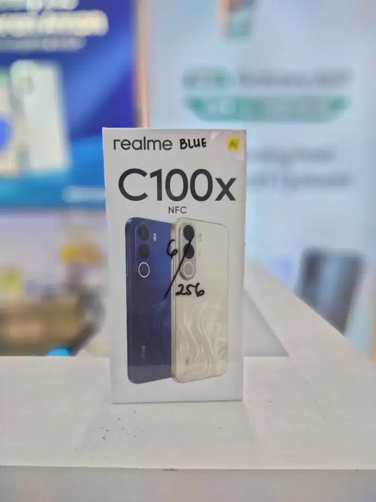 Promo termurah Realme C100X Ram 6+256GB NFC Garansi Resmi