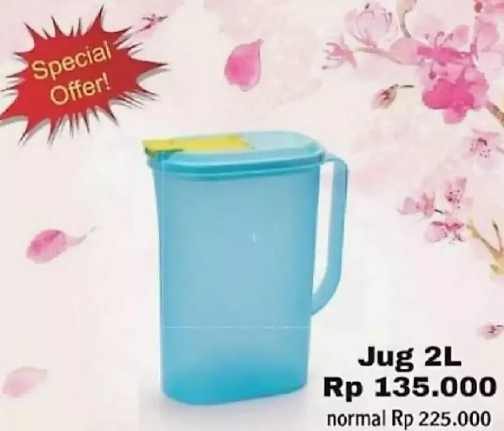 Tupperware Fridge Jug 2L/2.0 L