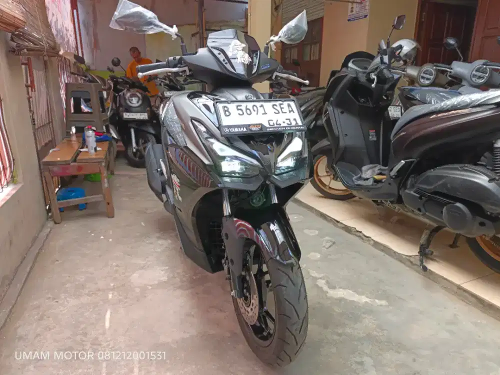 KM 600 YAMAHA AEROX ALPHA 2026 BLN 4 BS TT 2025 DI CILEDUG HARGA PAS
