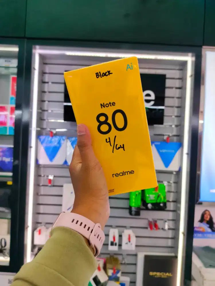 Termurah Realme Note 80 Ram 4+64GB New Garansi Resmi