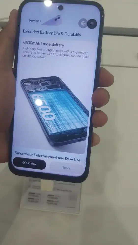 OPPO A6X BISA TERIMA CASH KREDIT