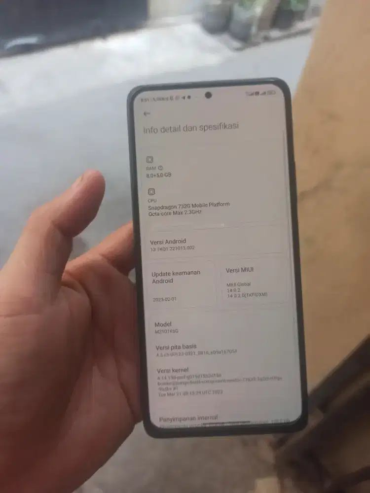 jual / tuker tambah / barter xiaomi resmi note 10 pro lcd ori nego