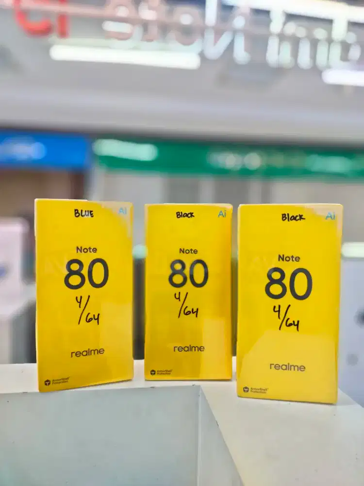 Termurah Realme Note 80 Ram 4+64GB New Garansi Resmi