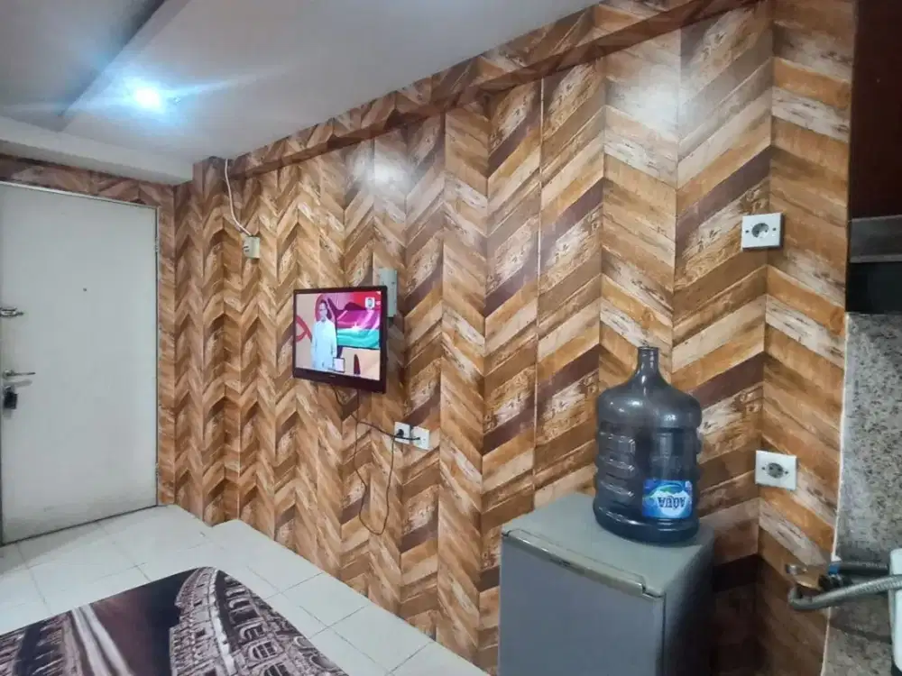 Disewakan Per 3 Bulan apartemen studio room lt 11 full furnished