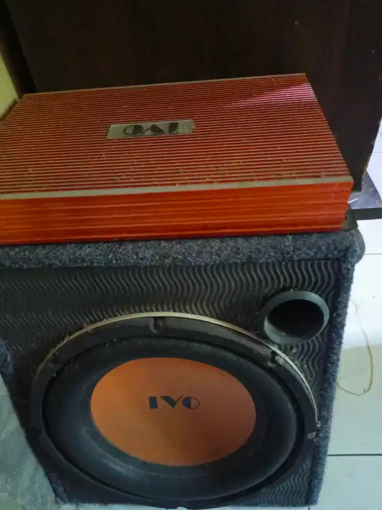 Power Amplifier dan Subwoofer