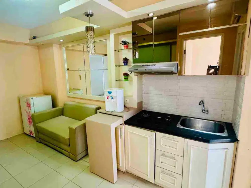 Jual 2BR Furnished ada Waterheater Bassura City Apartemen, Lantai 12
