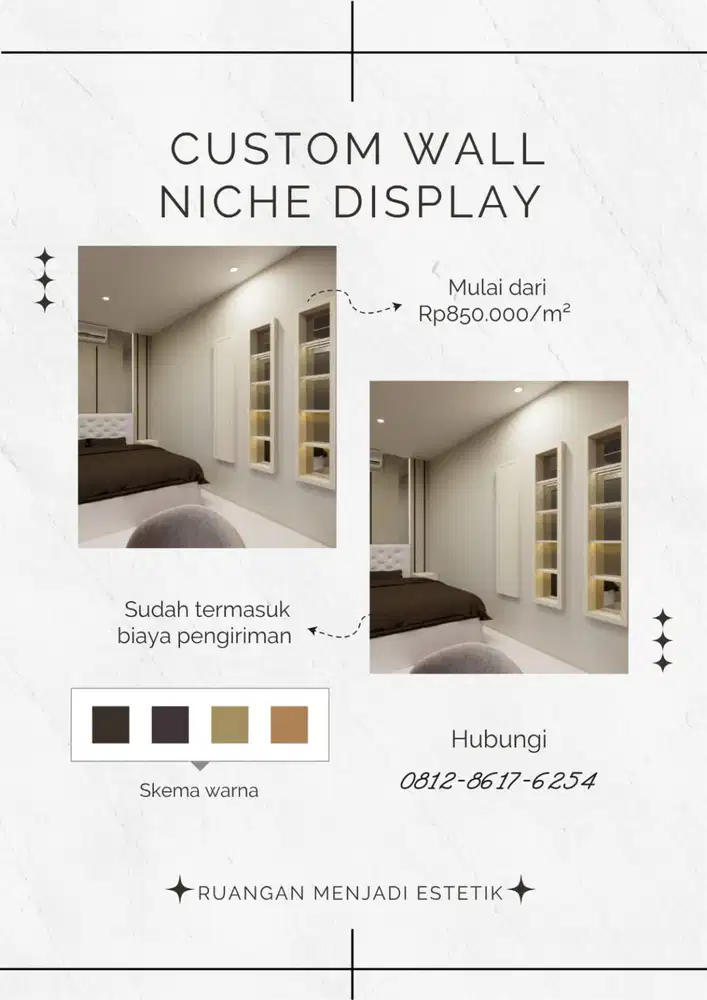 Custom Niche Display Minimalist
