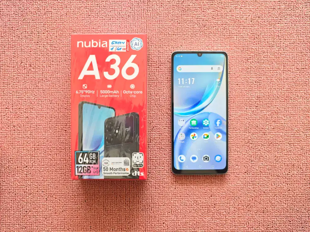 nubia a36 4/64 bisa tukar tambah