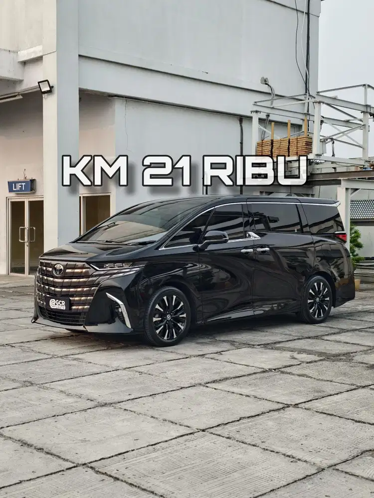 • NOPOL BLANK • ALPHARD 2.5 G AT BENSIN NEW MODEL 2023 / 2024
