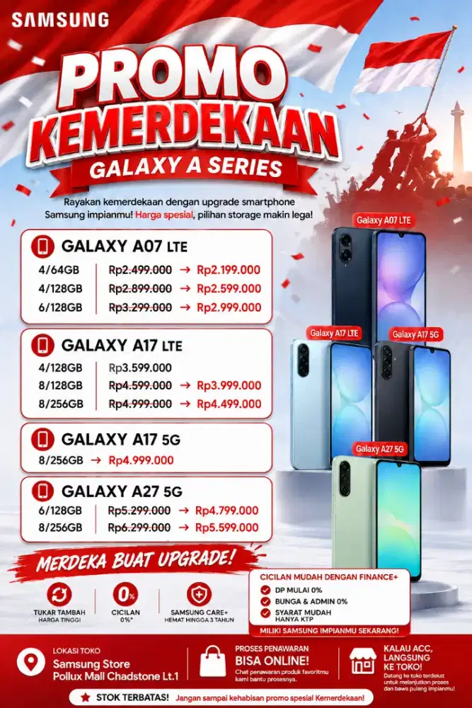 GALAXY A SERIES (HARGA KHUSUS)
