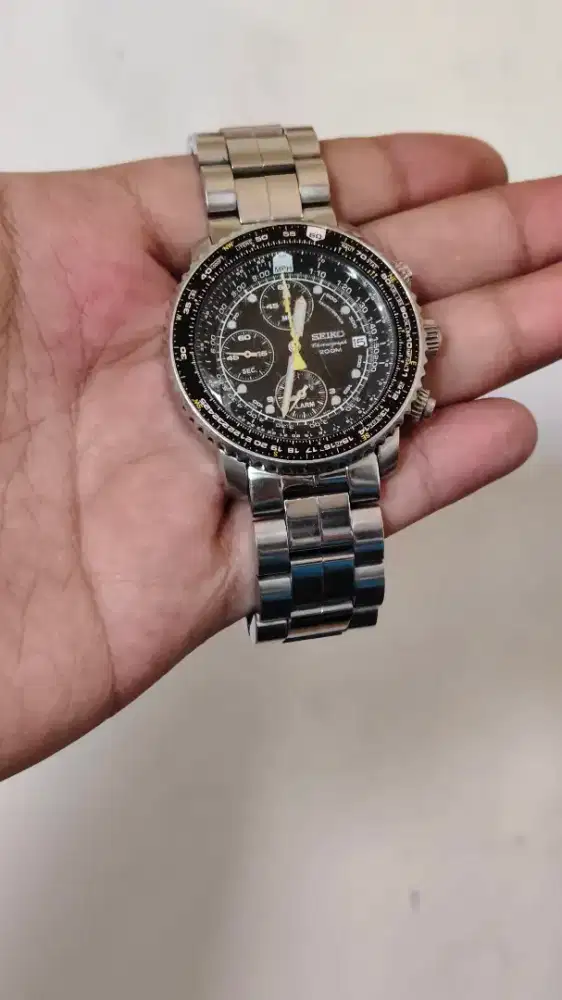 jam seiko flightmaster sna411