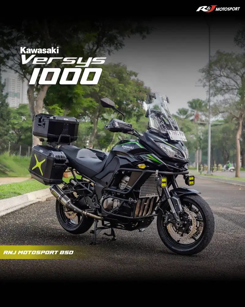 Kawasaki Versys 1000 Versys 650 Nik 2017 KM 15.000an Knalpot Arrow