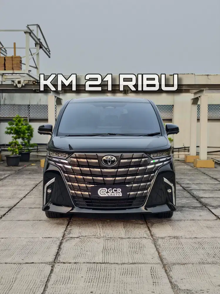 • NEW MODEL • TOYOTA ALPHARD 2.5 G BENSIN AT 2023 / 2024