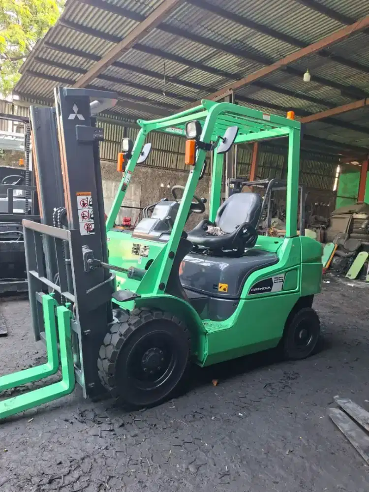 Forklift Mitsubishi 2,5 Ton,Manual,Tiang Fullfreelift,S4S,Tahun 2020