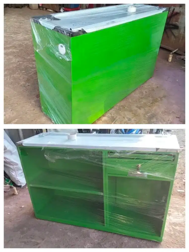 Meja Kasir Plat Besi