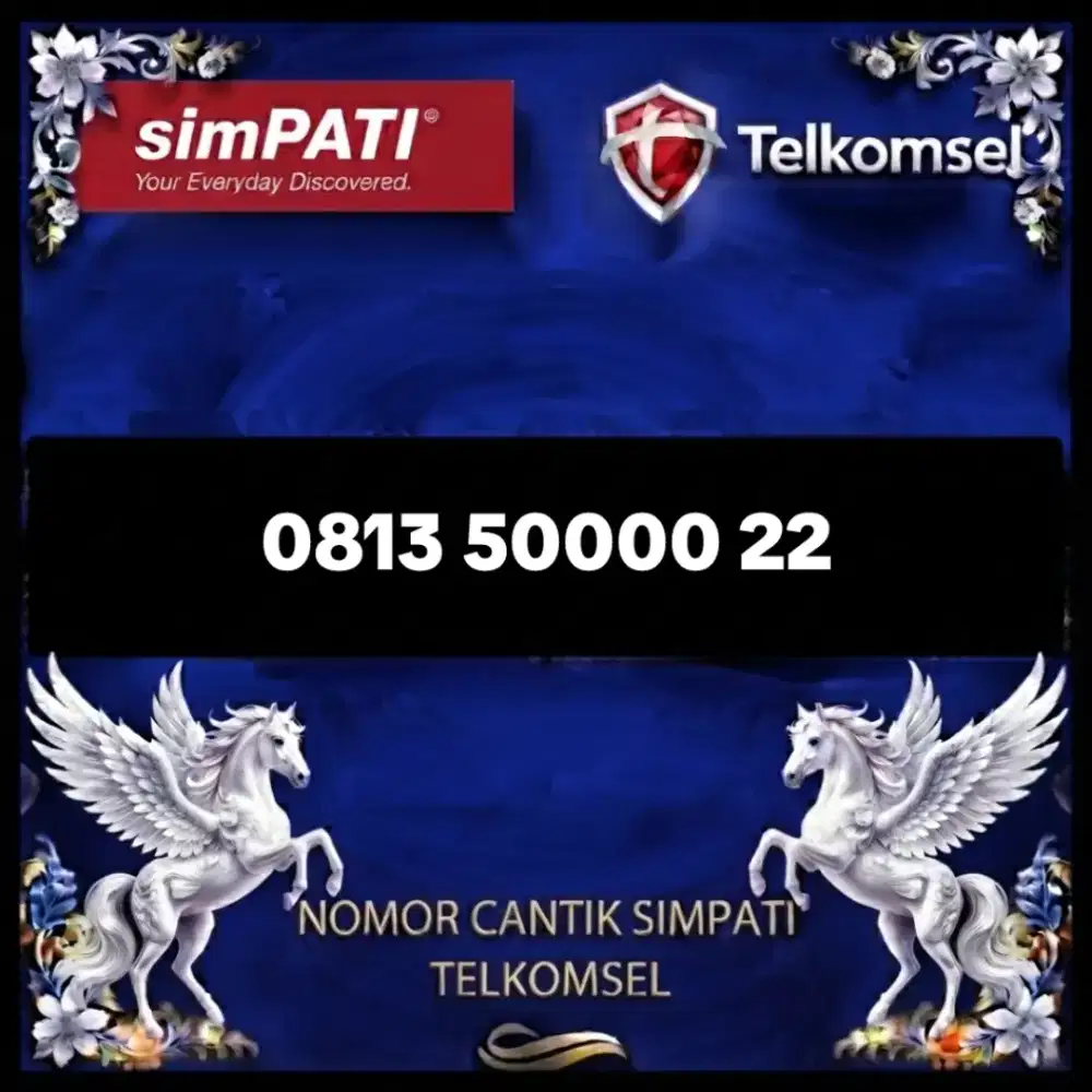 Nomor cantik simpati Telkomsel super