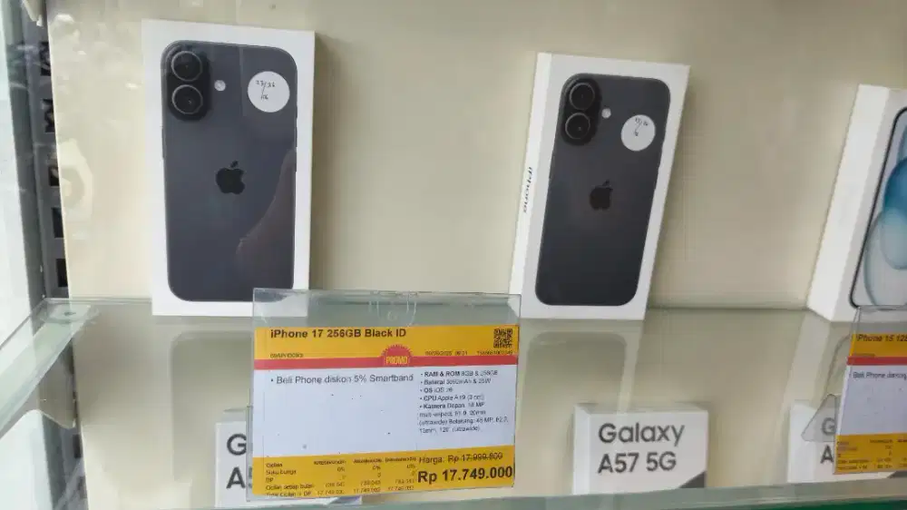 iPhone 17 bassic 256 cicilan bisa promo bunga 0%