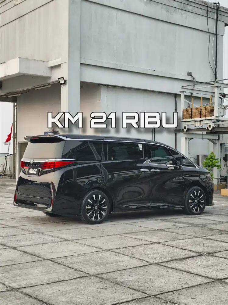 • NOPOL BLANK • TOYOTA ALPHARD 2.5 G BENSIN AT 2023 / 2024