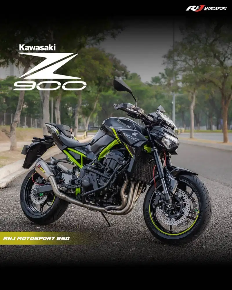 Kawasaki Z900 Z 900 Z800 Nik 2022 KM 5.000an Knalpot Akrapovic