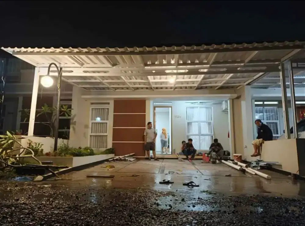 Kanopi baja ringan murah berikut atap