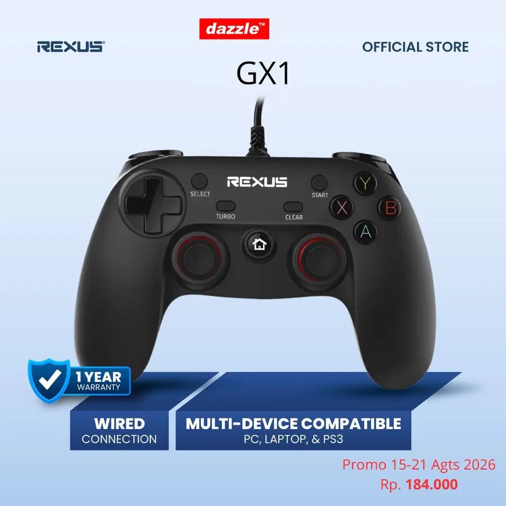 Gamepad Rexus GX1