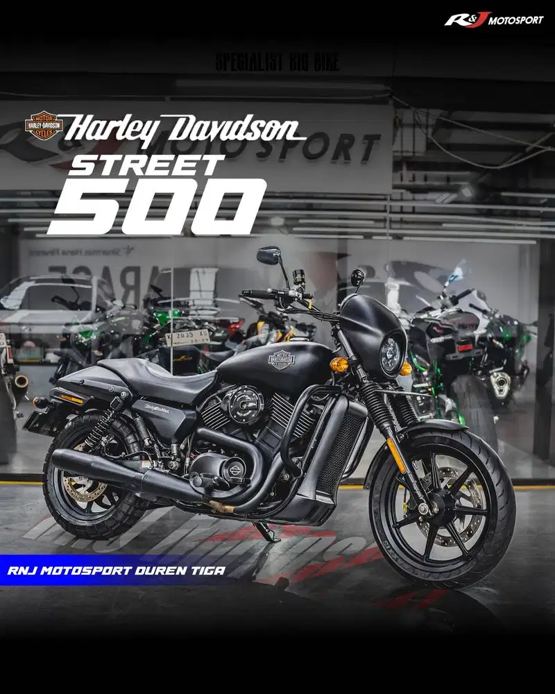 Full Paper Harley Davidson Street 500cc Nik 2015 Km 16.000an