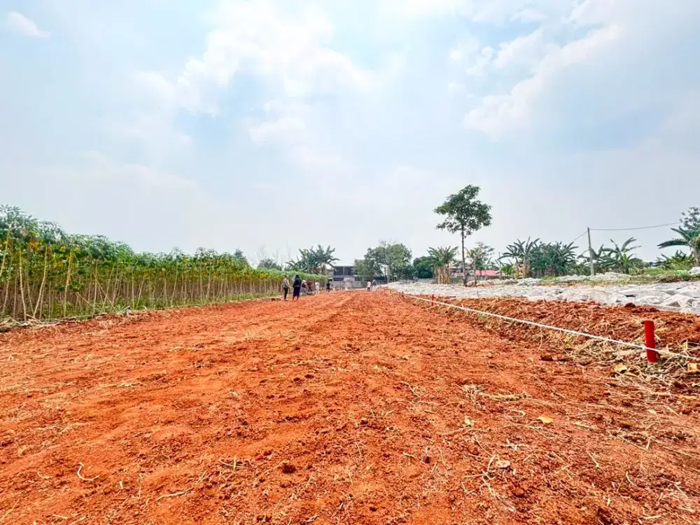 Kavling 1Jtan/m SHM Dalam Perumahan di Citayam - Fasum Jalan 11 Meter - Cocok Investasi/Hunian - 15 Menit Stasiun