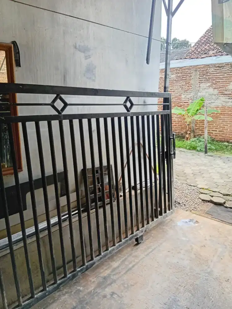 Pagar siap pasang ukiran 3m dan 4m