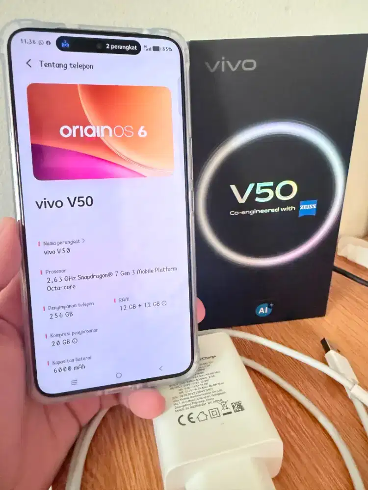 Vivo V50 12+256 gb