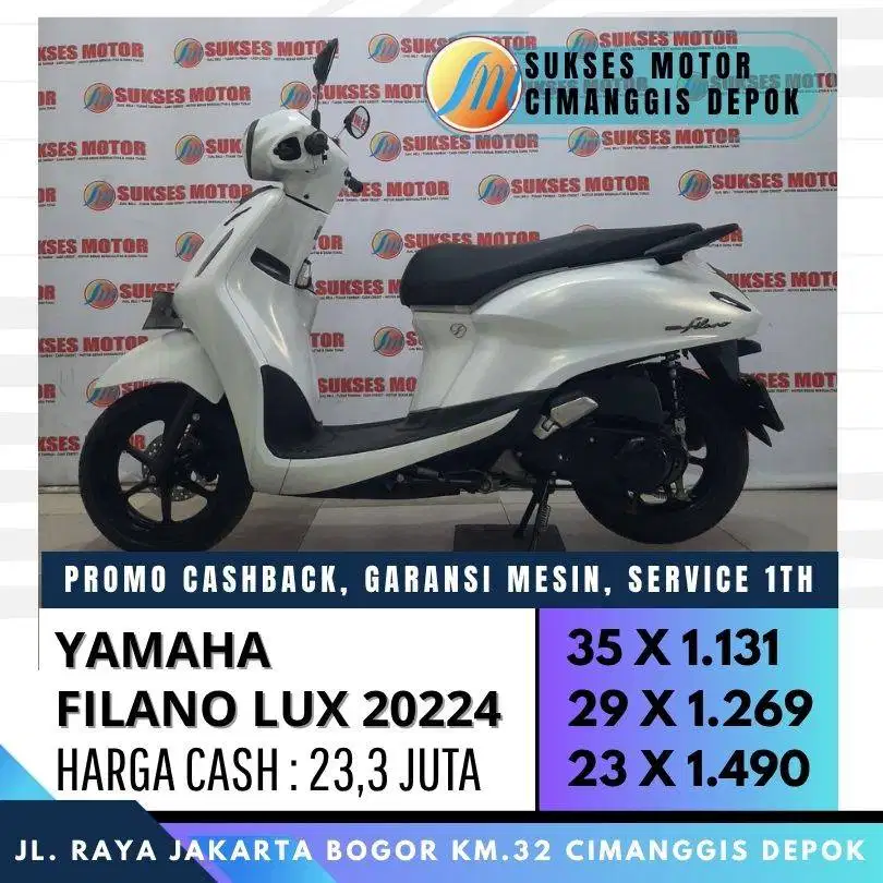 YAMAHA GRAND FILANO LUX 2024 CASH KREDIT PROMO CASHBACK 300