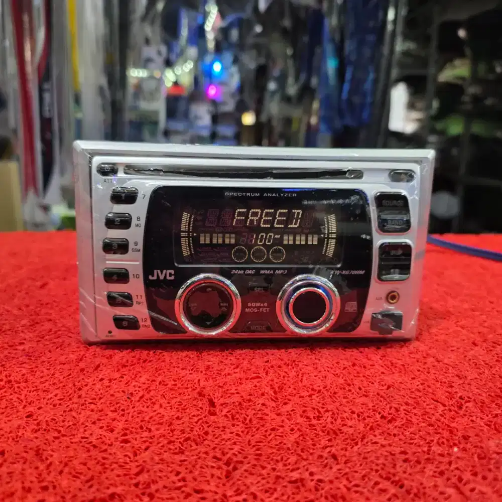 Head Unit JVC KW-XG70HM USB CD Aux Radio FM AM ex Honda Freed