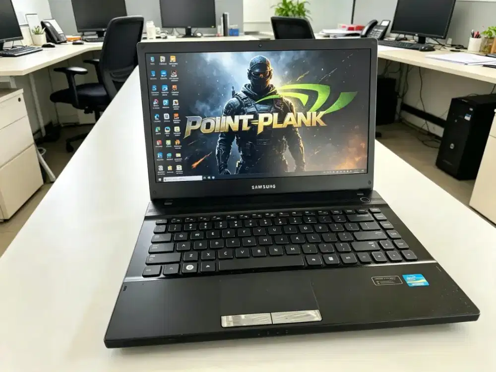 Laptop Samsung Core i7 Ram 8Gb SSD Dual Vga Nvidia G Force 14 Inch