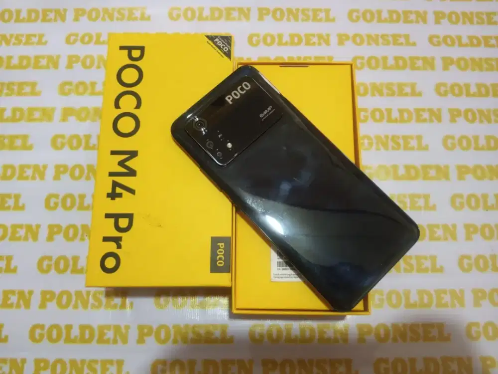 Poco M4 Pro-NFC.Ram 8+4/256GB.Ori #Golden Ponsel