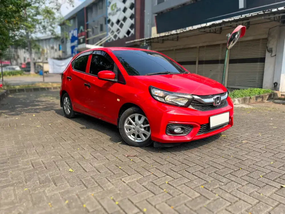 HONDA Brio Satya E CVT 2020 Merah