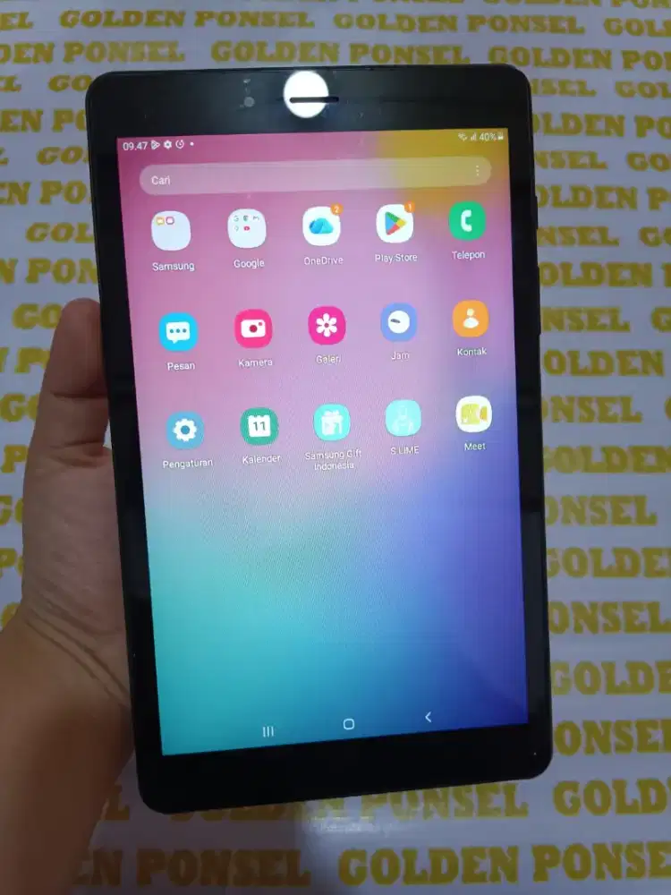 Galaxy Tab A-8 inch.4G.Ram 2/32GB.Ori #Golden Ponsel