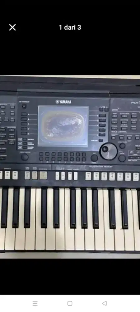 Dijual keyboard Yamaha psr 750