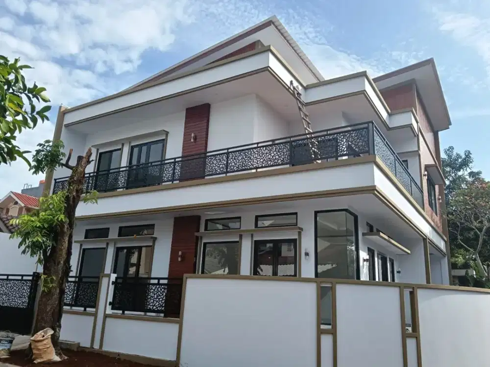 Rumah Hoek  di Kencana Loka BSD – Modern & Elegan