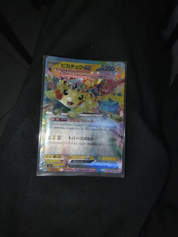 Kartu pokemon jepang asli
