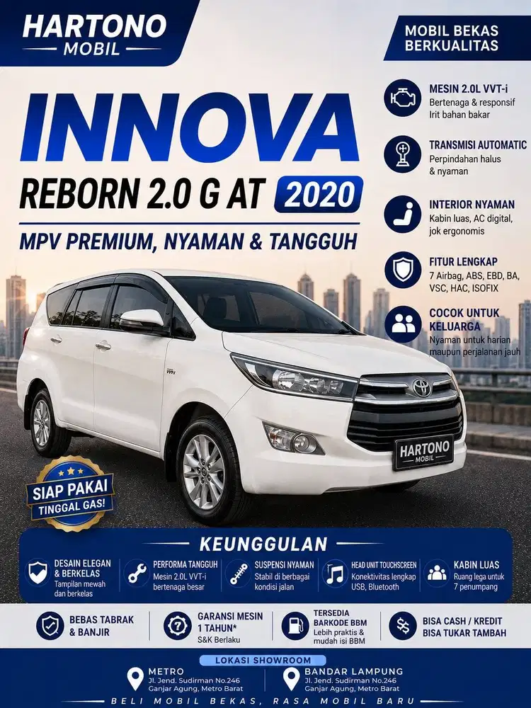 REBORN 2.0 G AT 2020