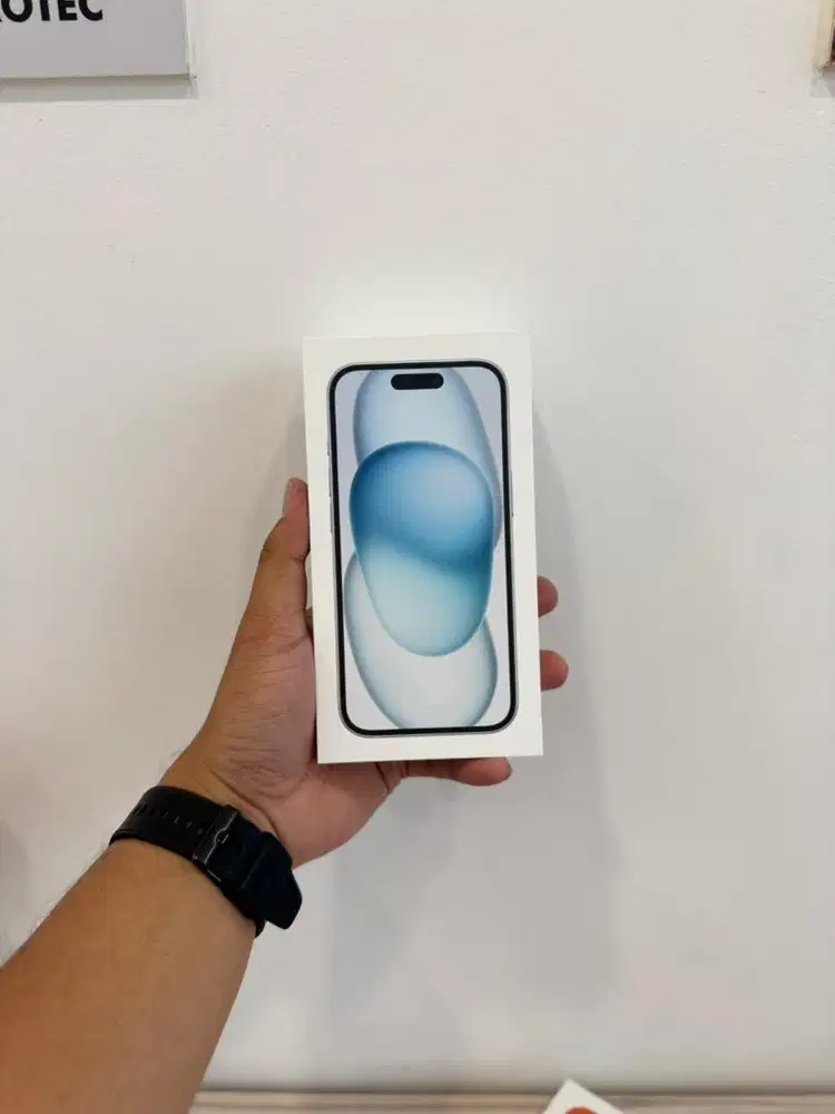 Apple iPhone 15 128GB Blue - Garansi Resmi iBox - Fullset Original