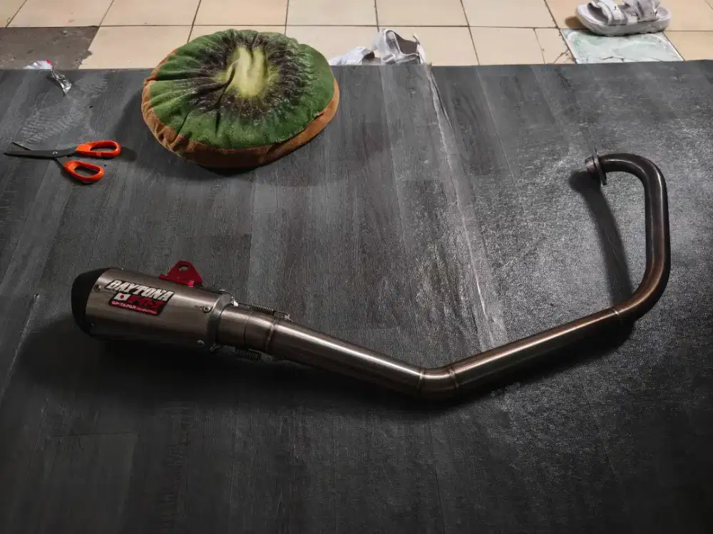 Knalpot daytona gp teaper ori