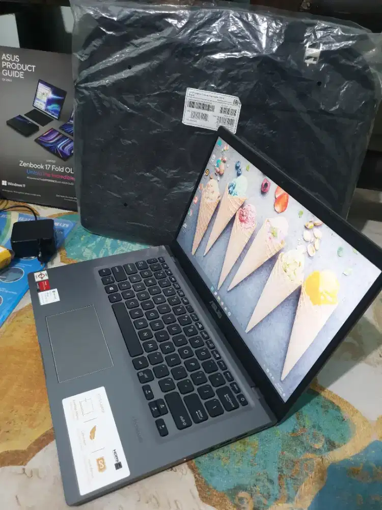 Laptop asus a409m mewah like new