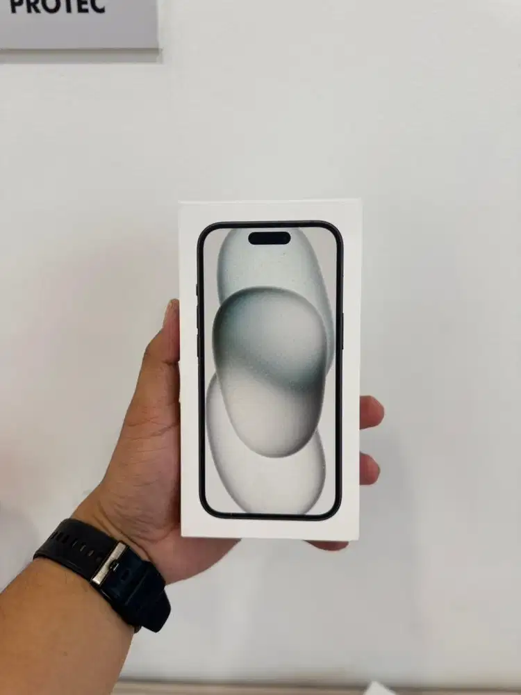 Apple iPhone 15 128GB Black - Garansi Resmi iBox - Fullset Original