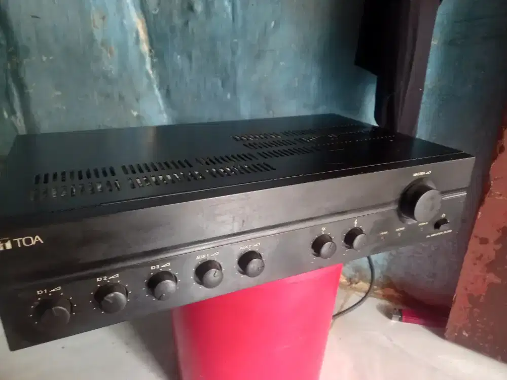 Amplifier merek toa za2060 kondisi Normal cek lokasi
