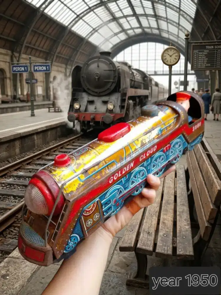Kereta Tintoys Japan Jadul