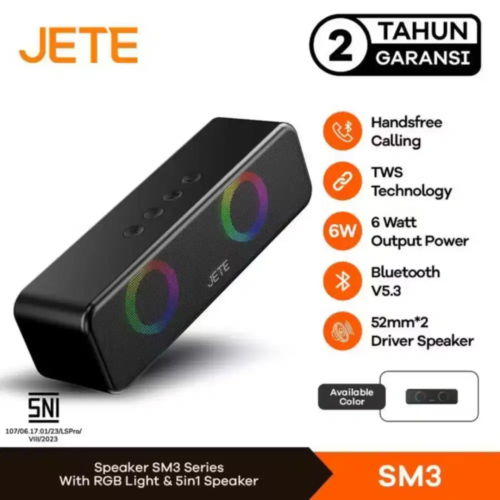 New Speaker Jete support Tws
