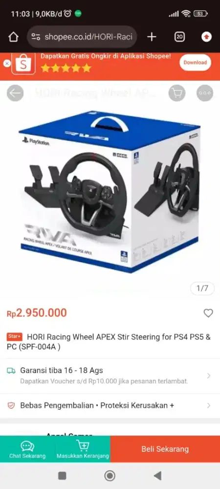 PS 4 PS 5 PC 1juta